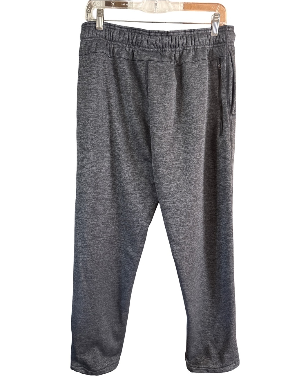 AND1 Gray Fleece-Lined Sweatpants with Branded Waistband